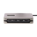 Miniatyrbild 5 av 9: StarTech.com USB-C Multiport Adapter, 4K 60Hz HDMI 2.0b, HDR, USB 3.2 Gen 2 10Gbps Hub (2xUSB-C, 1xUSB-A), 100W PD Pass-Through, Mini Travel Dock, 30c