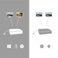 Miniatyrbild 9 av 11: i-tec USB-C dockningsstation för dubbla skärmar (utan strömadapter)