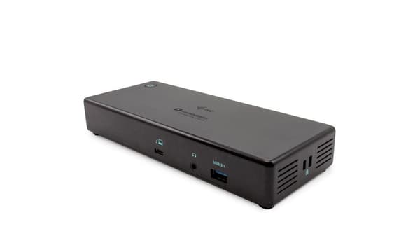 i-tec TB3CDUALDPDOCKPD dockningsstation för bärbar dator och portreplikator Wired Thunderbolt 3 Black