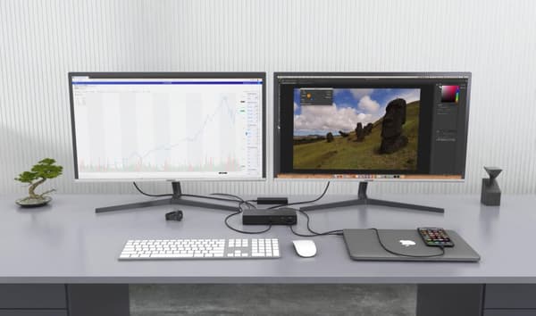 i-tec TB3CDUALDPDOCKPD dockningsstation för bärbar dator och portreplikator Wired Thunderbolt 3 Black