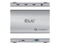 Miniatyrbild 5 av 7: Club3D Thunderbolt 4 Portable 5-in-1 Hub Smart Power Dockingstation