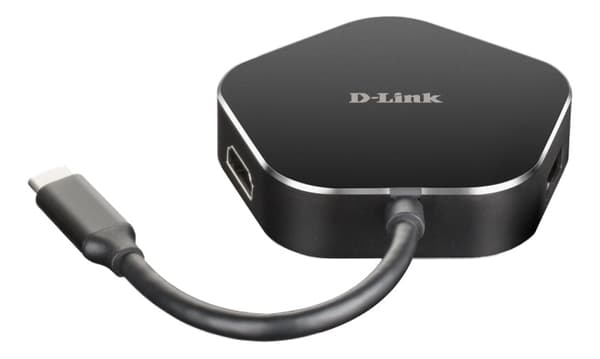 4-in-1 USB-C Hub with HDMI and Power Delivery