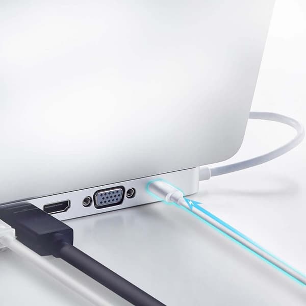 aten Telakka USB-C™ 1x DisplayPort Female / 1x HDMI Type A Female / 1x VGA Female Gigabit Telakka 11-Väylä Hopea