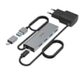 Miniatyrbild 3 av 3: Hama USB-hubb 4-ports USB 3.2 Gen1 5 Gbit/s Inc. USB-C-adapter och strömadapter