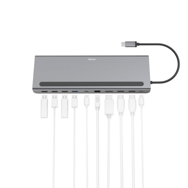 Hama USB-C dockningsstation 10 portar