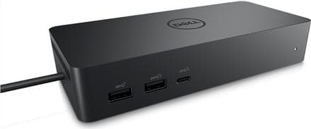 Dellin yleistelakka - UD22 - telakointiasema - USB-C - HDMI, 2 x DP, USB-C - GigE - 130 wattia - 3 vuoden edistyneellä vaihtopalvelulla ja rajoitetull