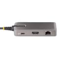Miniatyrbild 4 av 7: StarTech.com USB-C Multiport Adapter, 4K 60Hz HDMI Mini Dock, HDR, 2 Port 5Gbps USB 3.0 Hub, 100W PD Pass-Through, GbE, Fungerar med Chromebook (WWCB)