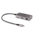 Miniatyrbild 1 av 7: StarTech.com USB-C Multiport Adapter, 4K 60Hz HDMI Mini Dock, HDR, 2 Port 5Gbps USB 3.0 Hub, 100W PD Pass-Through, GbE, Fungerar med Chromebook (WWCB)