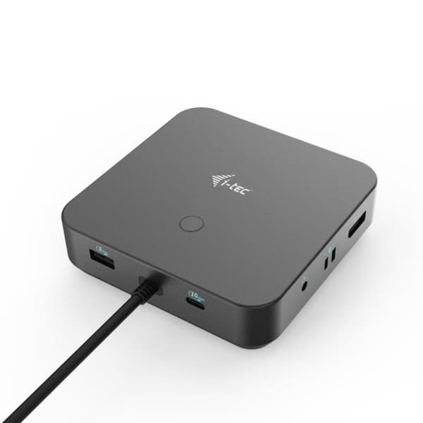 i-tec USB-C HDMI Dual DP Dockningsstation med strömförsörjning 100 W