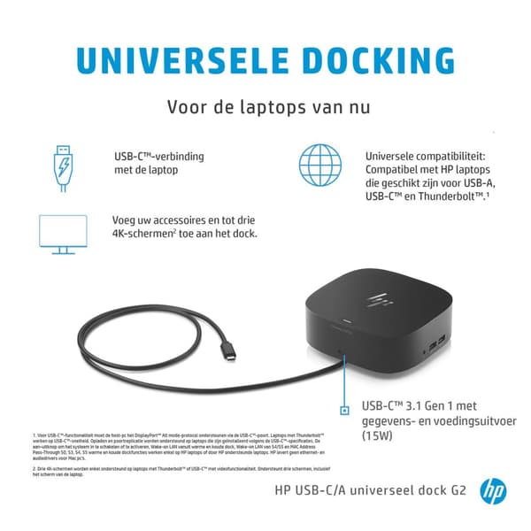 HP USB-C-docka G5
