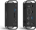 Miniatyrbilde 1 av 8: NÖRDIC 2 til 14 USB-C Macbook-dokkingstasjon to skjermer 2xHDMI 4K60Hz 7xUSB 1xUSB-C PD100W 1xRJ45 1xAudio 1xSD Thunderbolt 3/4 USB4