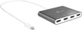 Miniatyrbild 9 av 9: j5create JCA366-N USB-C till 4-portars HDMI Multi-Monitor Adapter
