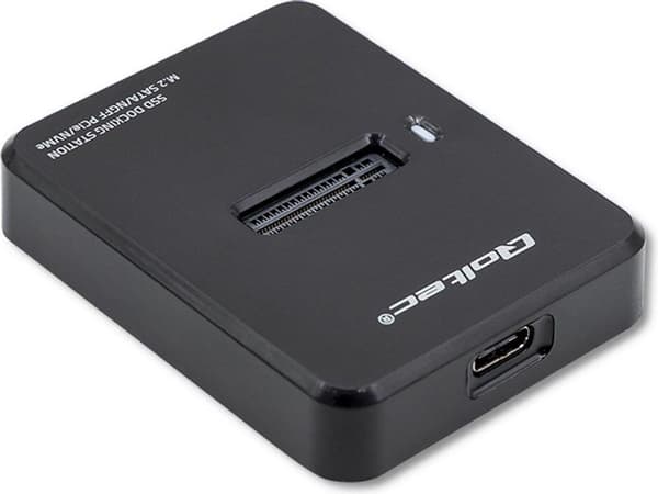 Qoltec 50313 Dockingstation SSD M.2 SATA/PCIe | NGFF/NVMe | USB 3.1