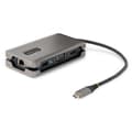 Miniatyrbillede 1 af 10: StarTech.com USB-C Multiport Adapter - USB C til VGA/4K 60Hz HDMI Adapter - 3-Port USBC Hub - 100W PD - GbE - USB C Dockingstation/Laptop Dock - Mini/
