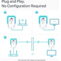 Pikkukuva 2 / 3: TP-Link AV1000 Powerline Adapter Starter Kit Wit