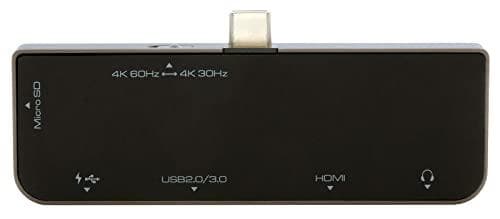 USB C mini -telakointiasema 5in1 kannettavalle tietokoneelle, MacBookille, tabletille (EX-1222HM)