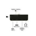 Pikkukuva 6 / 11: USB C mini -telakointiasema 5in1 kannettavalle tietokoneelle, MacBookille, tabletille (EX-1222HM)
