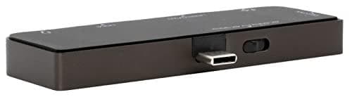 USB C mini -telakointiasema 5in1 kannettavalle tietokoneelle, MacBookille, tabletille (EX-1222HM)