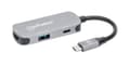 Pikkukuva 4 / 9: Manhattan 130707 kannettavan telakointiasema ja porttitoistin langallinen USB 3.2 Gen 1 (3.1 Gen 1) Type-C alumiini (130707)