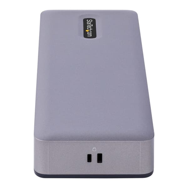 STARTECH.COM USB-C Dockningsstation - Google Chromebook Dock - Dubbla bildskärmar - USB Hub 3.0 PD 3.0 GbE K-Slots Fungerar med Chromebook (DK31C3MNCR