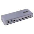 Miniatyrbild 2 av 6: STARTECH.COM USB-C Dockningsstation - Google Chromebook Dock - Dubbla bildskärmar - USB Hub 3.0 PD 3.0 GbE K-Slots Fungerar med Chromebook (DK31C3MNCR