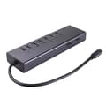 Pikkukuva 2 / 5: Lindy DST-Mini Duo, USB C -kannettavan minitelakointiasema 2x 4K HDMI 2x 4K HDMI, PD 3.0 100W, USB 3.2 Gen 2, Gigabit Ethernet (43373)
