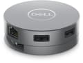 Pikkukuva 3 / 6: DELL 6-in-1 USB-C-moniporttisovitin - DA305 - Kiinteä - USB 3.2 Gen 2 (3.1 Gen 2) Type-C - 10 100 1000 Mbps - Hopea - 3840 x 2160 pikseliä - Dell (5H1