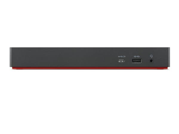 Lenovo ThinkPad Thunderbolt 4 WorkStation Dock - Dockningsstation - Thunderbolt 4 - HDMI, 2 x DP, Thunderbolt - GigE - 300 watt - Chile, Italien - för