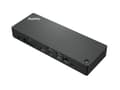 Miniatyrbild 2 av 6: Lenovo ThinkPad Thunderbolt 4 WorkStation Dock - Dockningsstation - Thunderbolt 4 - HDMI, 2 x DP, Thunderbolt - GigE - 300 watt - Chile, Italien - för