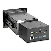 StarTech.com Desktop Connection Panel med dockingstation til bærbar computer - 3840 x 2160 pixels - 30 Hz - Fast Ethernet - Gigabit Ethernet - IEEE 80