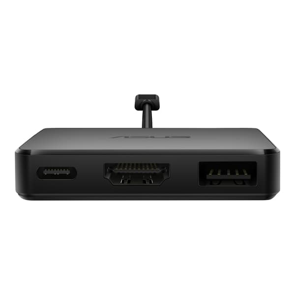 ASUS Dual 4K USB-C dockningsstation trådbunden USB 3.2 Gen 2 (3.1 Gen 2) Typ-C Svart (90XB0820-BDS000)