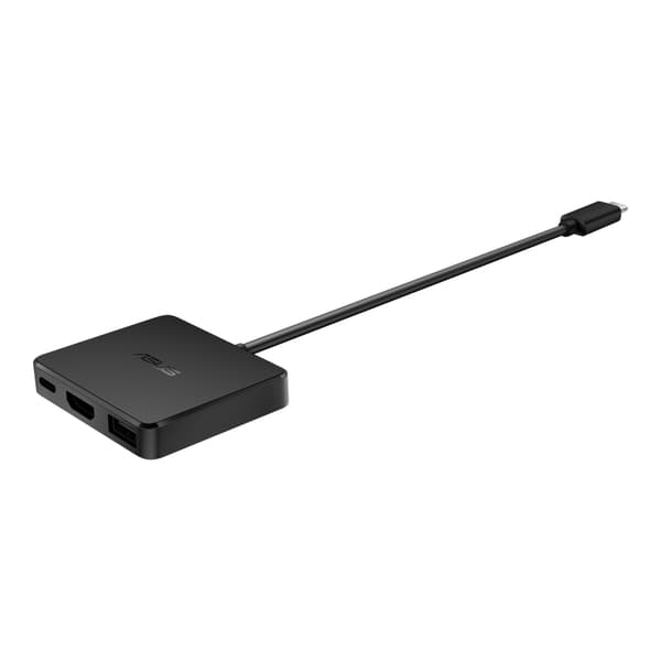 ASUS Dual 4K USB-C dockningsstation trådbunden USB 3.2 Gen 2 (3.1 Gen 2) Typ-C Svart (90XB0820-BDS000)
