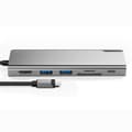Miniatyrbild 2 av 3: ALOGIC ULDUNIV2-SGR Dockningsstation för bärbar dator och portreplikator med kabelansluten USB 3.2 Gen 1 (3.1 Gen 1) Typ-C Grå (ULDUNIV2-SGR)
