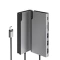 Miniatyrbild 1 av 3: ALOGIC ULDUNIV2-SGR Dockningsstation för bärbar dator och portreplikator med kabelansluten USB 3.2 Gen 1 (3.1 Gen 1) Typ-C Grå (ULDUNIV2-SGR)
