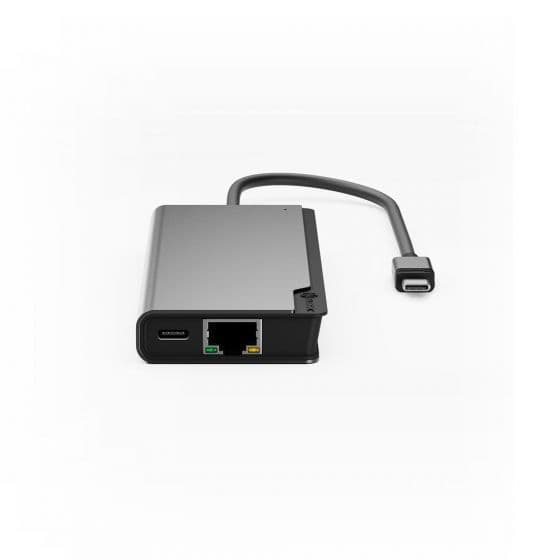 ALOGIC ULDPLSV2-SGR Notebook Dock/Port Replikator Trådbunden USB 3.2 Gen 1 (3.1 Gen 1) Typ-C Svart - Grå (ULDPLSV2-SGR)