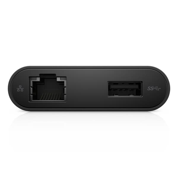 DELL USB-C - HDMI / VGA / Ethernet / USB 3.0 - Svart - Kabelansluten - USB 3.2 Gen 1 (3.1 Gen 1) Typ-C - 10 100 1000 Mbit/s - Svart - 1920 x 1080 pixl