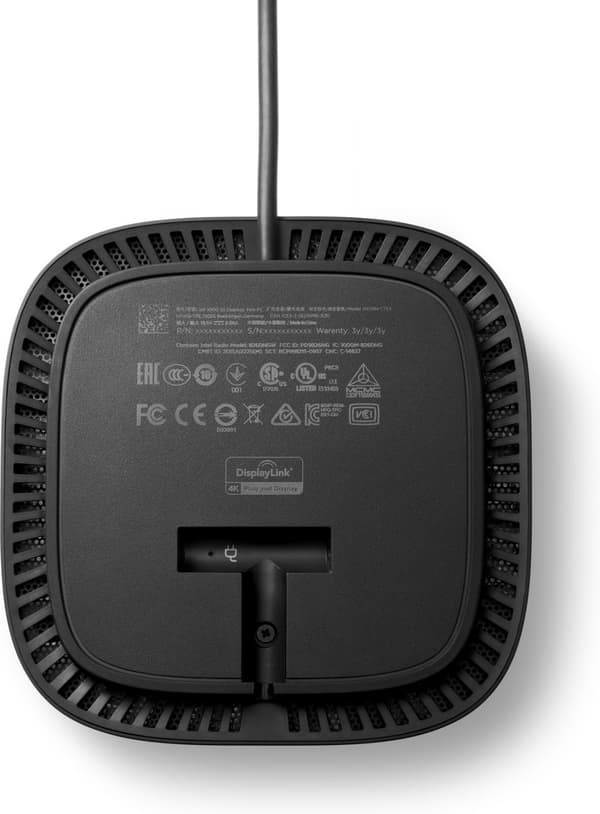 HP USB-C/A Universal Dock G2 - Dockingstation - USB-C - HDMI, 2 x DP - GigE - 100 Watt - Europa - til HP 340S G7, 470 G7, Chromebook 11 G8, 11A G8, 14