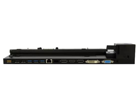 Lenovo ThinkPad Ultra Dock - portreplikator - VGA, DVI, HDMI, 2 x DP - 90 Watt - Sydafrika - för ThinkPad A475, L540, L560, P50s, T540 (2 kärnor), T55