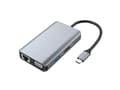 Pikkukuva 4 / 7: Conceptronic DONN21G kannettavan telakointiasema ja porttitoistin langallinen USB 3.2 Gen 1 (3.1 Gen 1) Type-C Grey (DONN21G)
