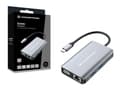 Pikkukuva 2 / 7: Conceptronic DONN21G kannettavan telakointiasema ja porttitoistin langallinen USB 3.2 Gen 1 (3.1 Gen 1) Type-C Grey (DONN21G)