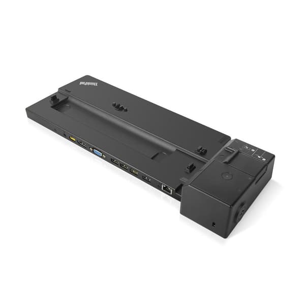 Lenovo ThinkPad Basic dockningsstation. Transmissionsteknik: dockning. Ethernet LAN-dataöverföringshastigheter: 10 100 1000 Mbit/s. Produktfärg: Svart