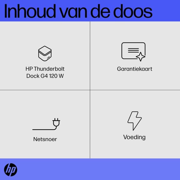 HP Thunderbolt Dock 120W G4 (4J0A2ET#ABB)