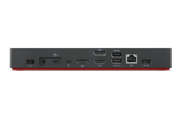Lenovo ThinkPad Thunderbolt 4 WorkStation Dock - Dockningsstation - Thunderbolt 4 - HDMI, 2 x DP, Thunderbolt - GigE - 300 Watt - Sydafrika - för Thin