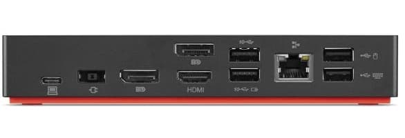 Lenovo ThinkPad USB-C Dock Gen 2 - Telakointiasema - USB-C - HDMI, 2 x DP - GigE - 90 wattia - Etelä-Afrikka - ThinkPad E14 Gen 4, E15 Gen 4, L13 Yoga