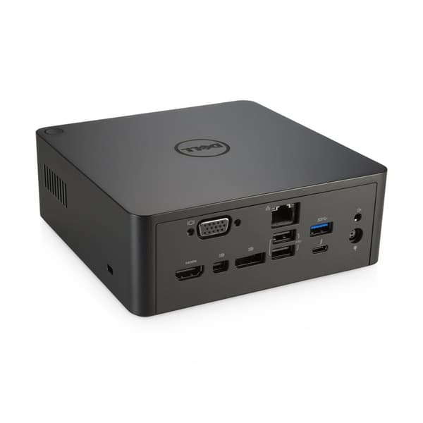 Dell Thunderbolt Dock TB16 - Dockningsstation - Thunderbolt - VGA, HDMI, DP, Mini DP, Thunderbolt - GigE - 240 Watt - Italien - för Latitude 5480 (dis