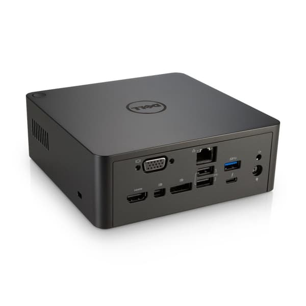 Dell Thunderbolt Dock TB16 - Dockningsstation - Thunderbolt - VGA, HDMI, DP, Mini DP, Thunderbolt - GigE - 240 Watt - för Latitude 5290 2-in-1, 5480,