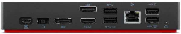 Lenovo ThinkPad Universal Thunderbolt 4 Smart Dock Wired Black (40B10135IT)