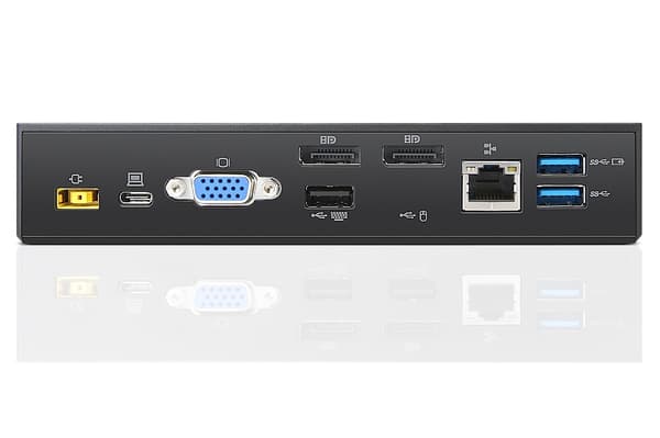 Lenovo ThinkPad USB-C Dock - Dockningsstation - USB-C - VGA, 2 x DP - GigE - 90 Watt - Sydafrika - för ThinkPad E14 Gen 4, E15 Gen 4, L13 Yoga Gen 3,