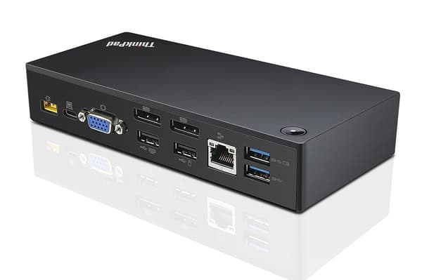 Lenovo ThinkPad USB-C Dock - Dockningsstation - USB-C - VGA, 2 x DP - GigE - 90 Watt - Sydafrika - för ThinkPad E14 Gen 4, E15 Gen 4, L13 Yoga Gen 3,