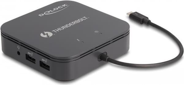 Delock - Dockingstation - Thunderbolt 3 - HDMI, DP - GigE (87789)
